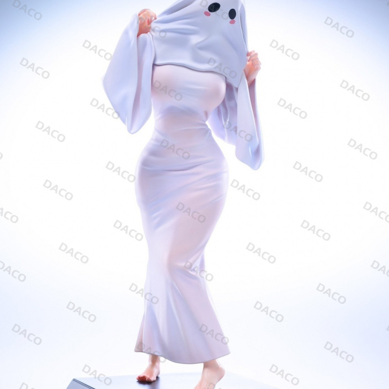 Popular Battle Robe Ghost Halloween Costume Slim Fishtail Ghost Female ...