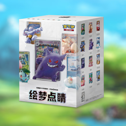Pokémon TCG Pokemon Dream Painting Collection 151 Figure Set Blind Box – Simplified Chinese