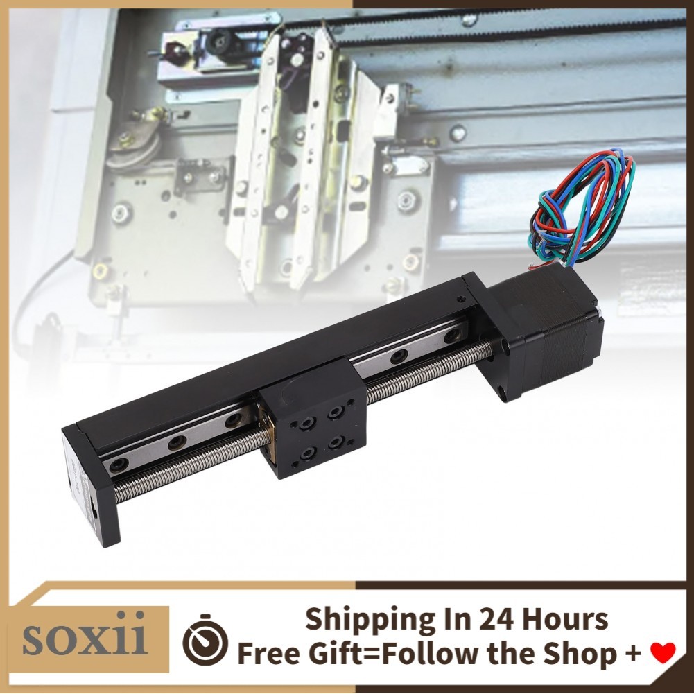 Soxii X Y Z Linear Stage Actuator Low Noise 28 Stepper Motor Guide Rail ...