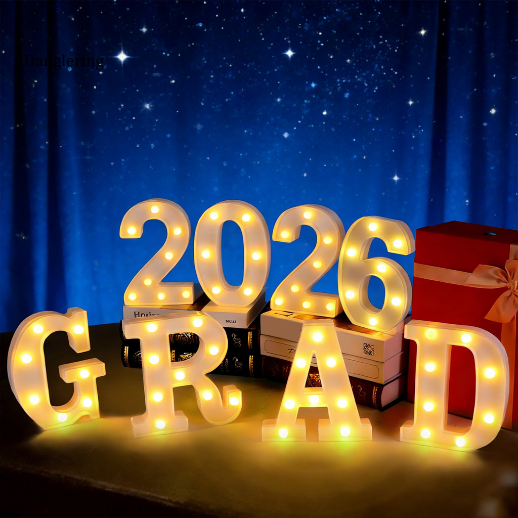 DL Battery Operated Party Lights Light-up Letter Sign 8/9pcs 2026 Led ...