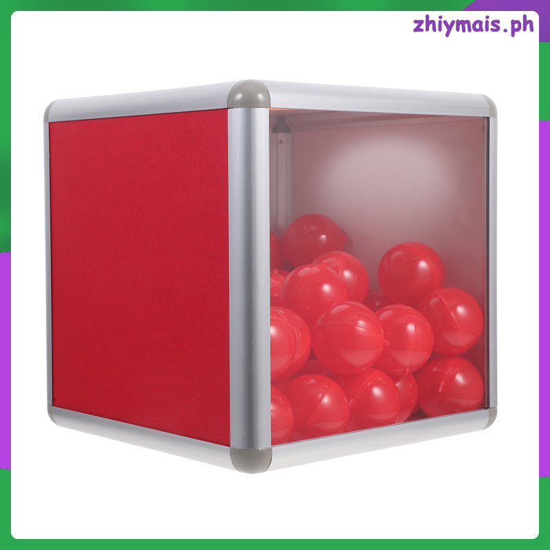 Transparent Raffle Box na Multi-Color mula sa MDF Material para sa ...