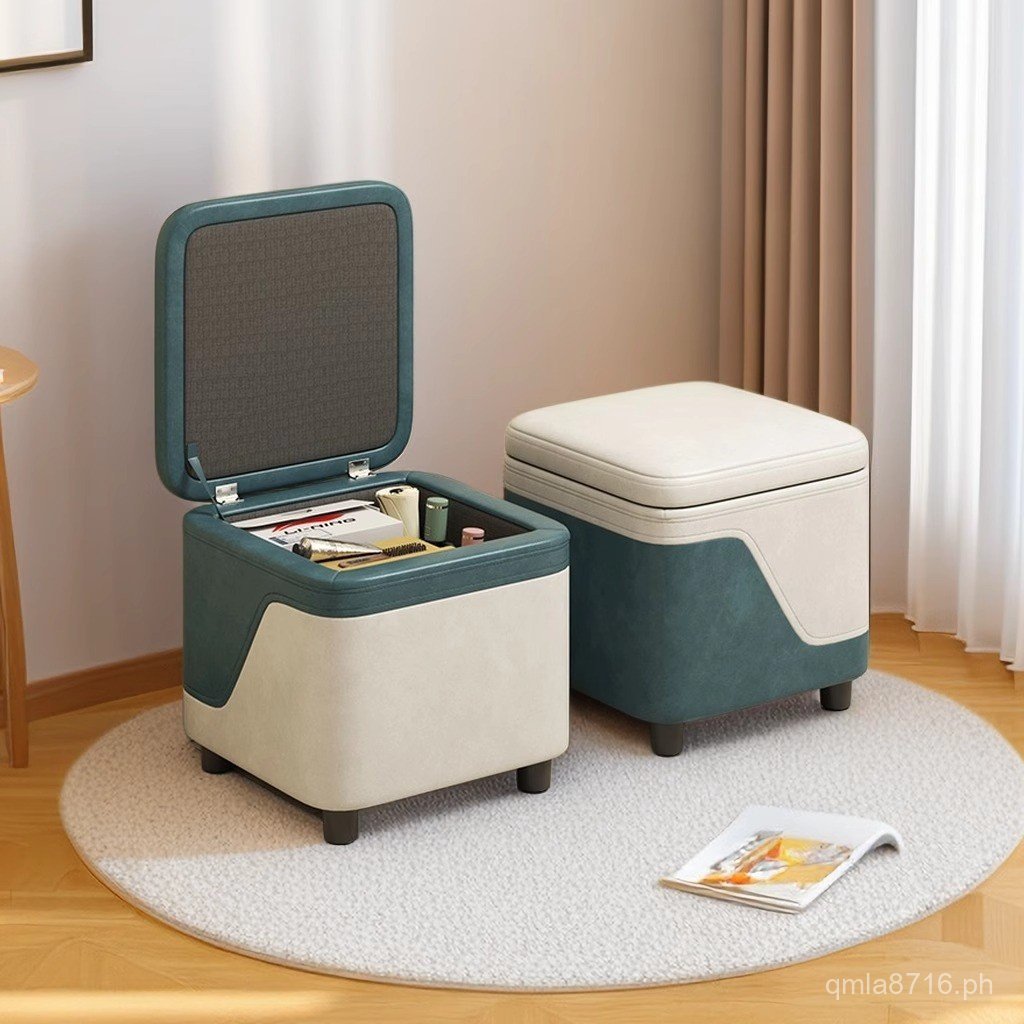 Coffee Table Living Room Storage Stool Small Stool Entrance Small Low ...