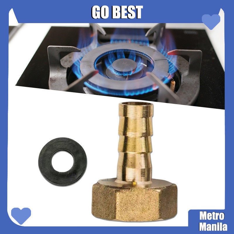 Joint For Gas Stove Brass Hose Pipe Fitting Couping Air Inlet Elbow ...