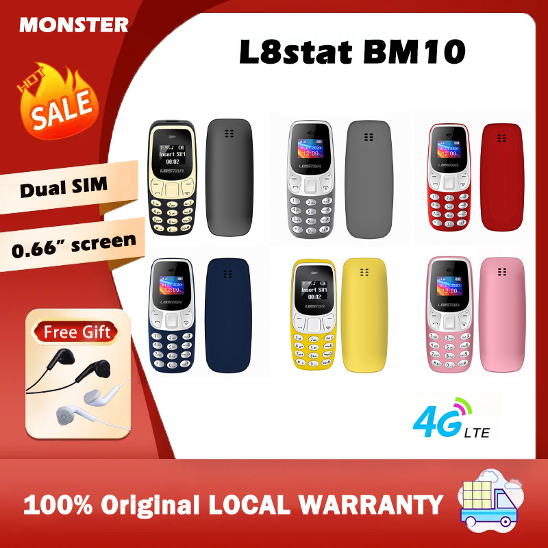 Mini phone Wireless Bluetooth Dialer Mini Phone BM10(READY STOCK) Dual ...