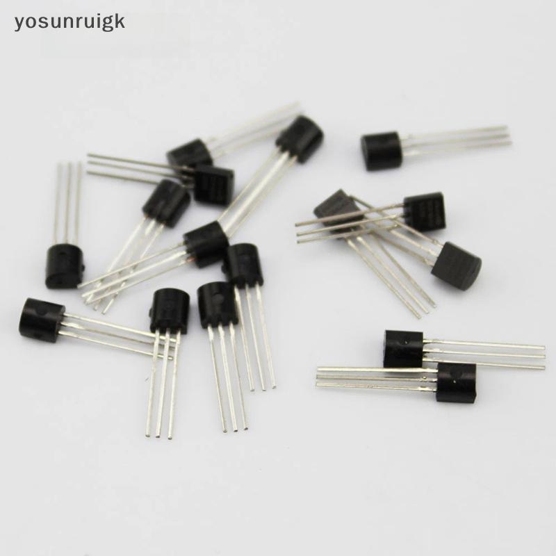 yosunruigk] 50/100Pcs Directly Inserted Transistor Set 2N2222 TO92 NPN ...