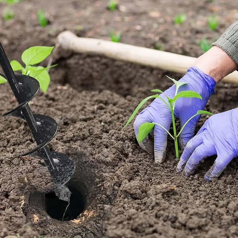 KAREN Soil Loosening Drill Bit, Hexagonal Shank Planting Hole Digger ...