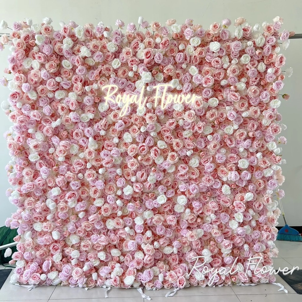 Flower Wall Backdrop 8ft X 8ft Wedding Ceiling Backdrop Decor Backdrop ...