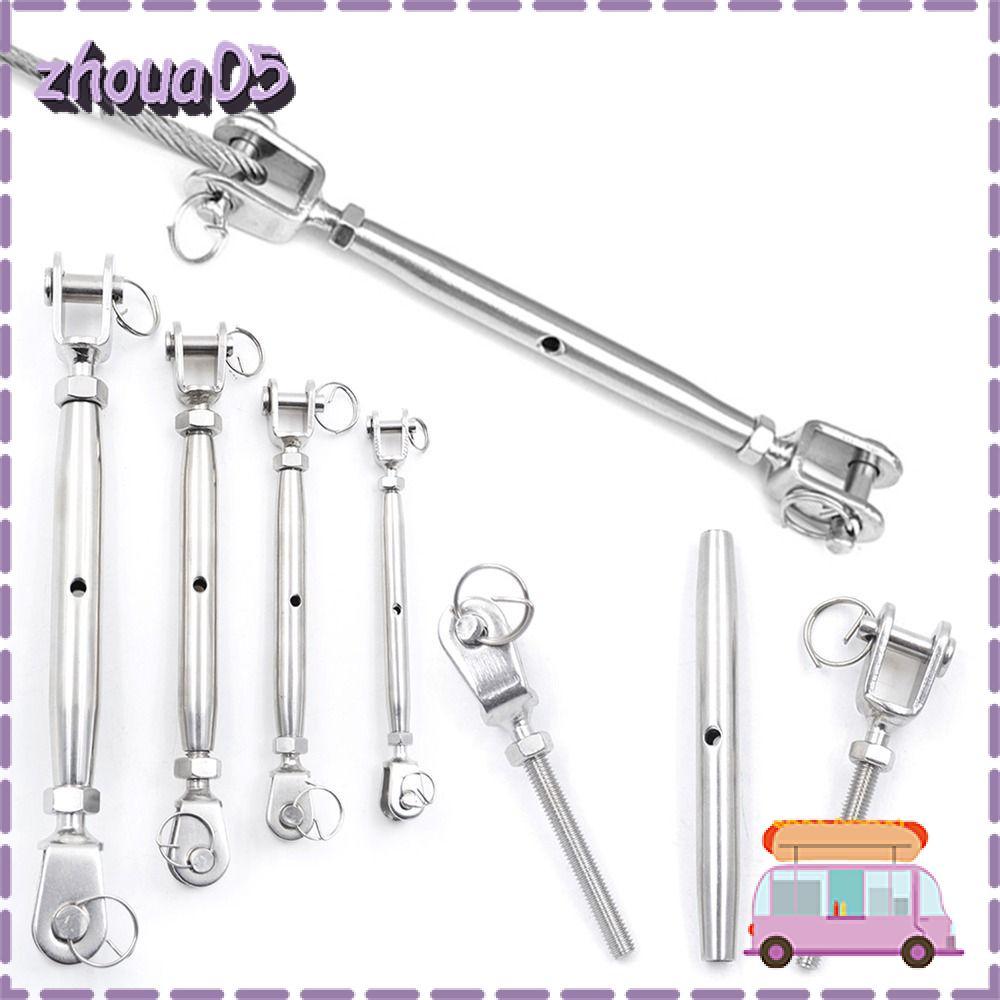ZHOUA Tensioner, Length Adjuster Clamp Screw Closed Body Marine Rigging ...