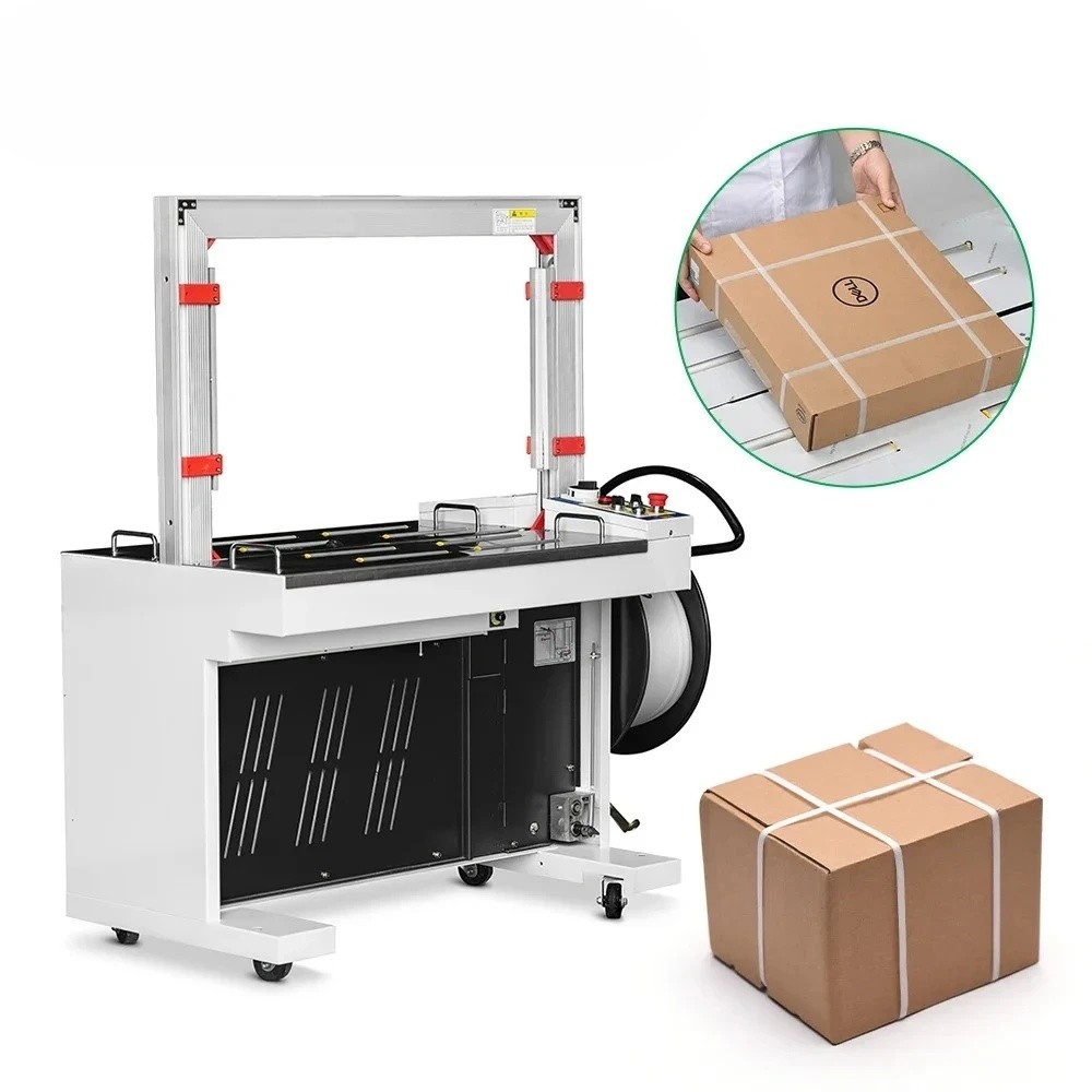 MH301 Arch High Table Carton Box Packing Automatic PP Band Strapping ...
