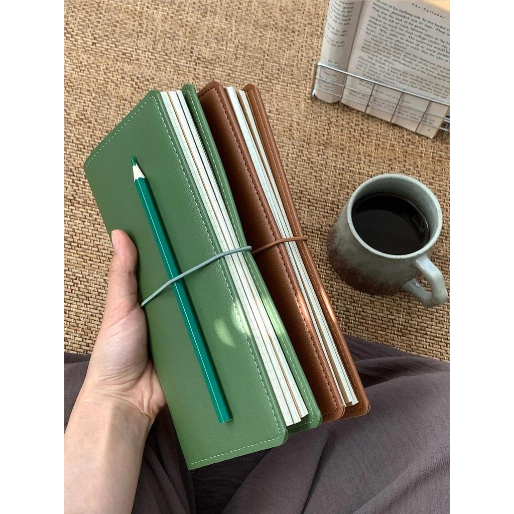 JIANWU Vintage Colorful Travel Straps Material Collage Hand Ledger ...