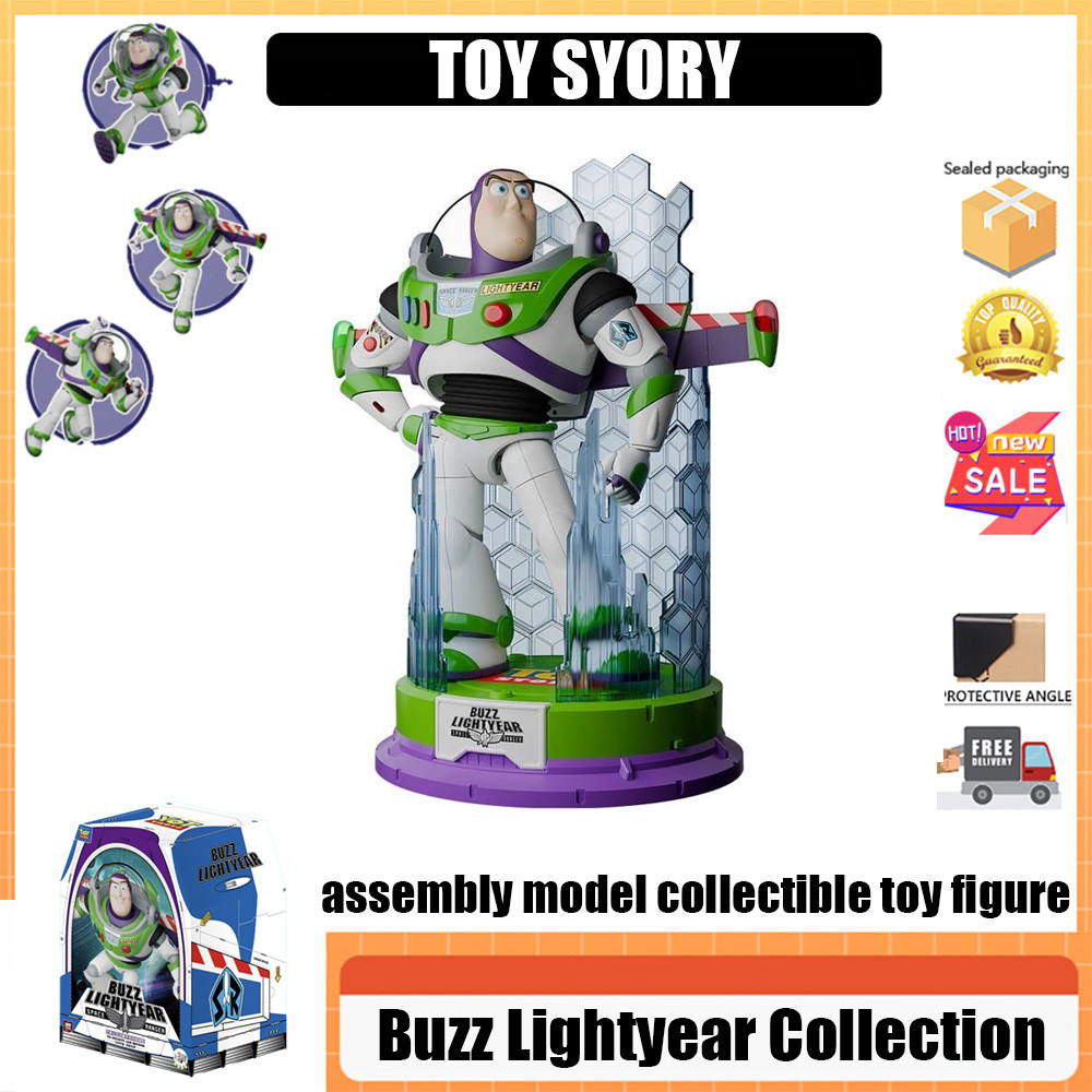 Buzz Lightyear assembly model collectible toy figure decoration toy ...