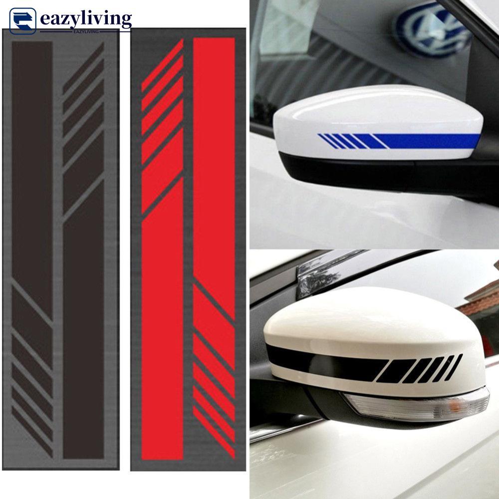 EAZYLIVING 2Pcs DIY Car Auto Car Body Sticker Side Decal Stripe Decals ...