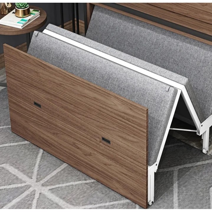 Easy Control Folding Iron Nap Bed Frame Popular Murphy Bed with ...
