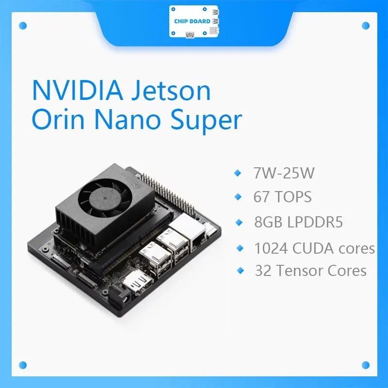 NVIDIA Jetson Orin Nano Super Dev Kit - AI Edge Computing Board with ...
