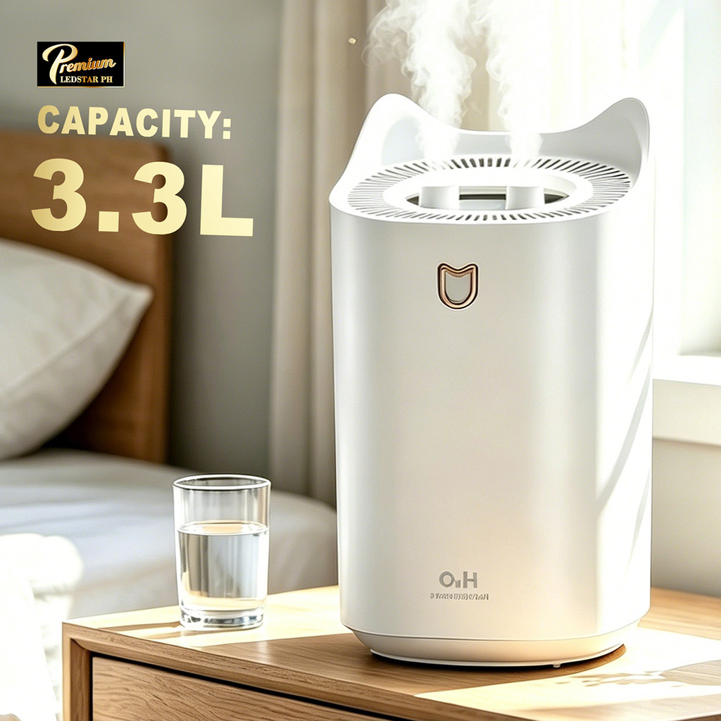3.3L Humidifier Air Humidifier Anti-Burn Aroma Diffuser Purifier K7 ...