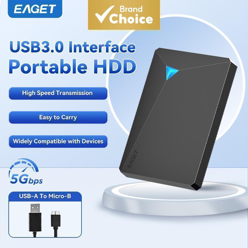 EAGET Portable External Hard Drive HDD 500GB/320GB/250GB Massive ...