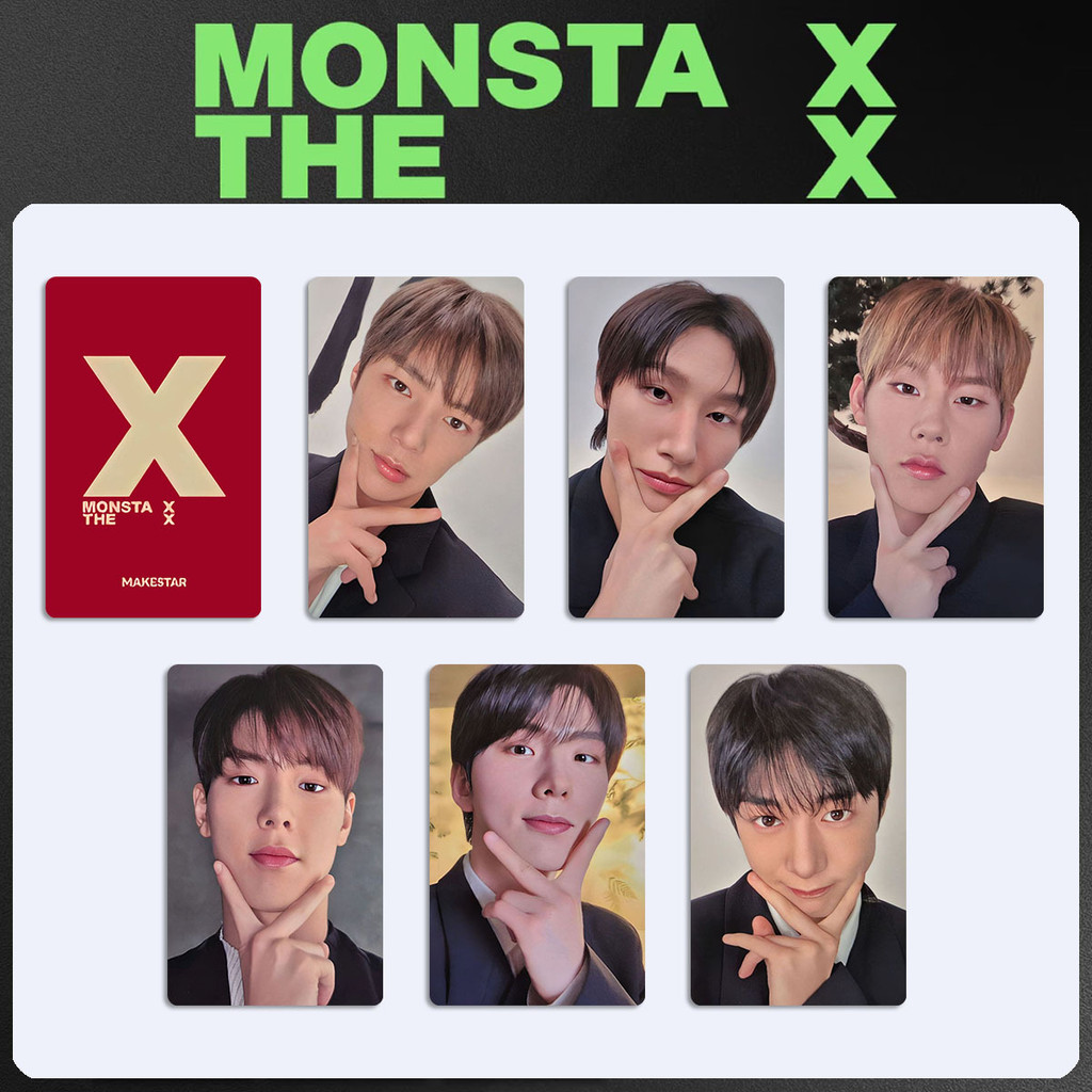 6pcs MONSTA X UNFOLD Lomo Cards target hello82 NOW PROJECT vol.1