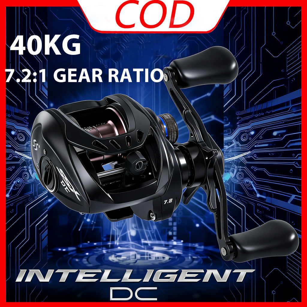 [COD] Sougayilang Intelligent DC Baitcasting Reel 7.2:1 Gear Ratio 4+1 ...