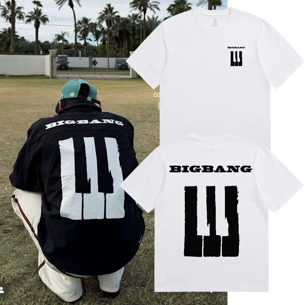 BS1 Coachella Bigbang 20th Anniversary G-DRAGON 220cotton T-shirt