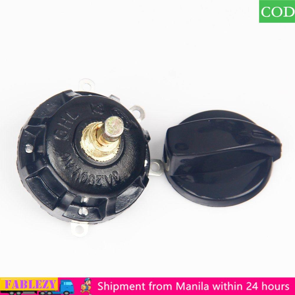 FABLEZY Rotary Switch, 120V-250V 4 Position, High-quality Fan Selector ...