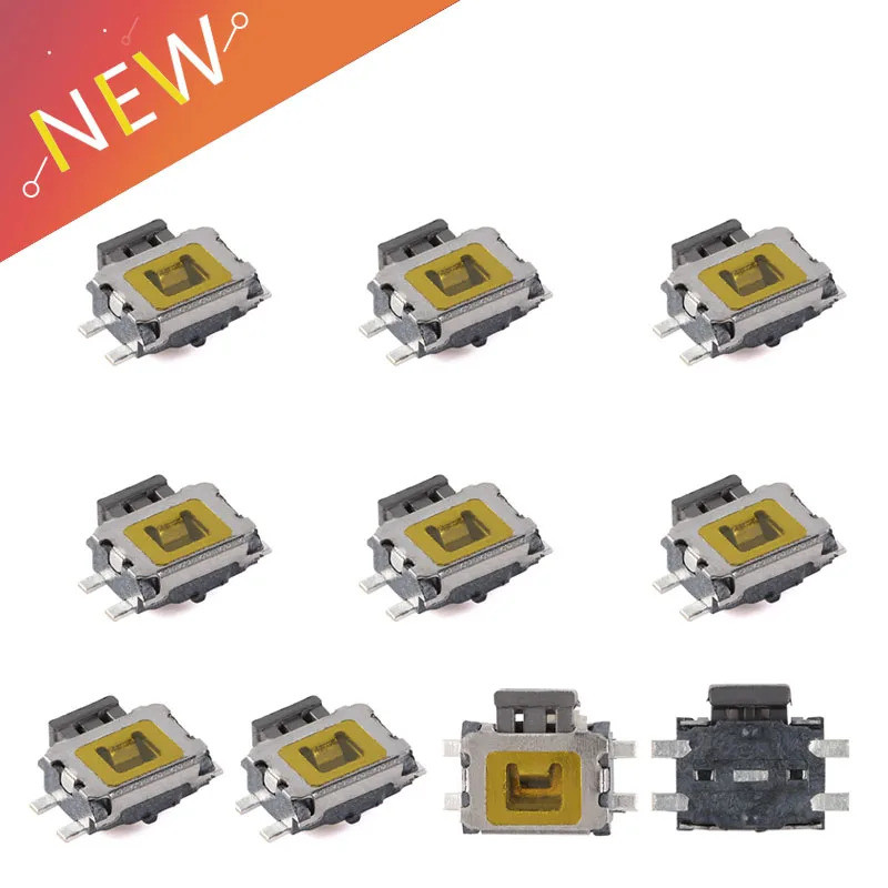 10Pieces YD-3414 4Pin SMT SMD Side Tact Tactile Push Button Switch ...