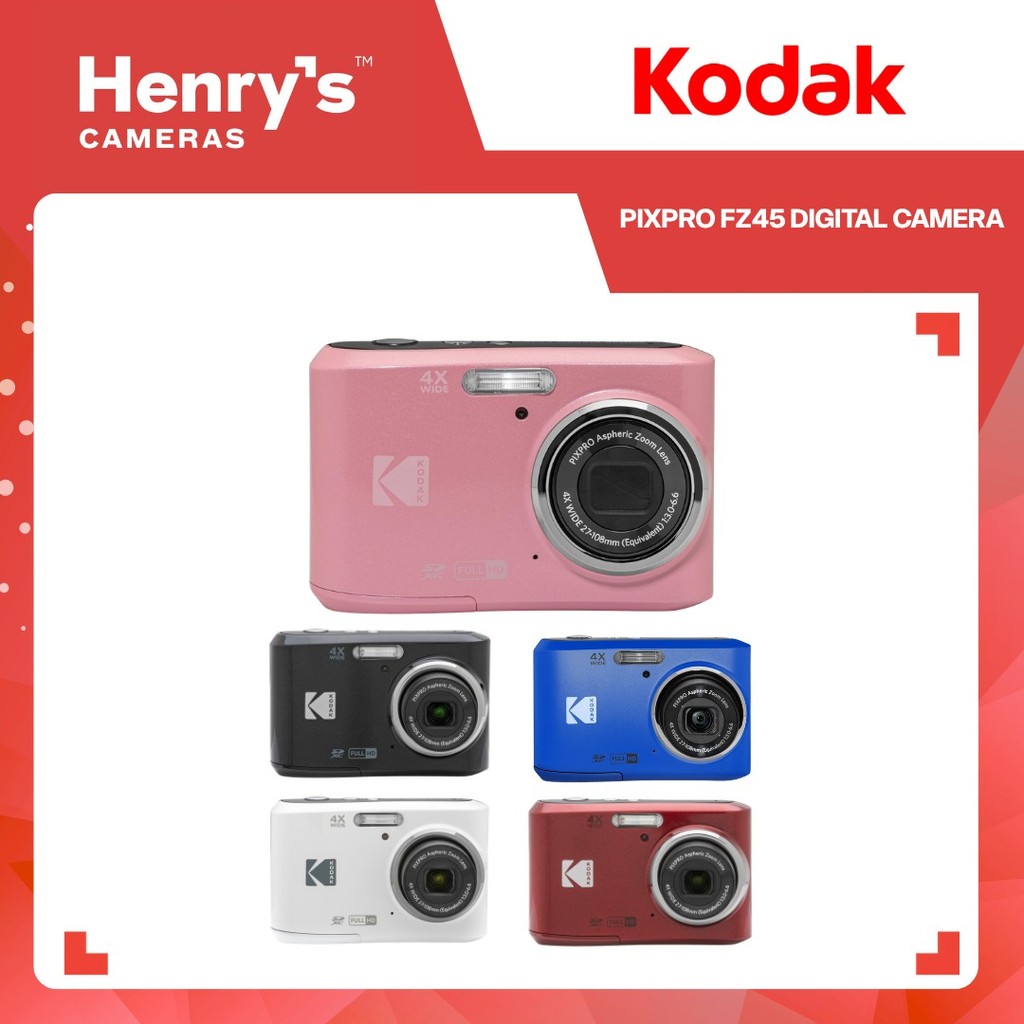 Kodak Pixpro FZ45 Digital Camera - Henry's Cameras | Shopee Philippines