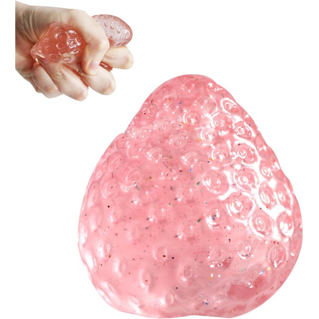 Handmade Strawberry Taba Squishy Toys,Kawaii Strawberry Squishies ...