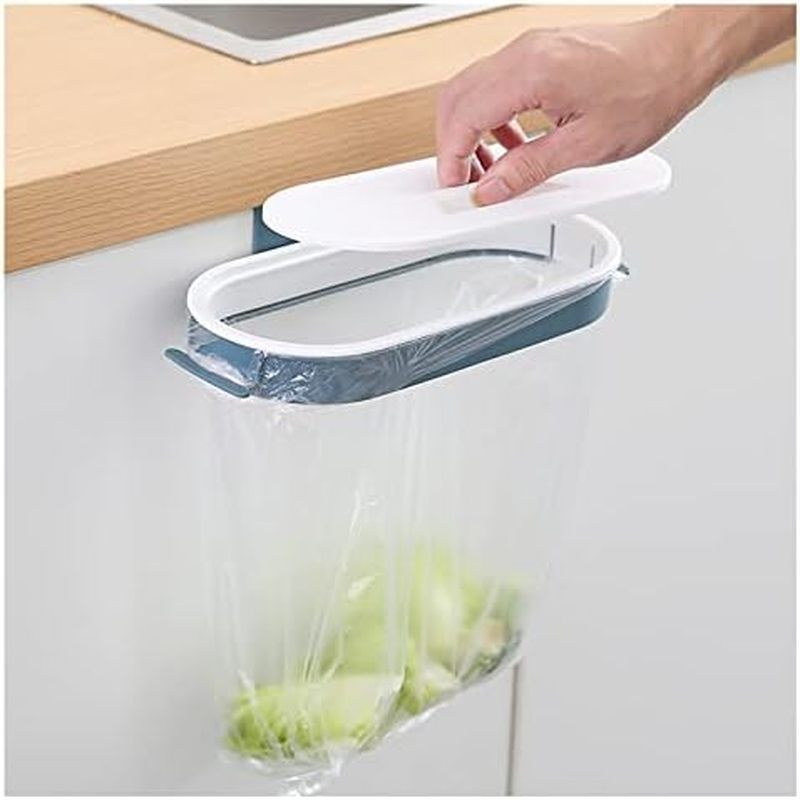 Trash Bag Removable Under Kitchen Rack & Holder Sink B Storage Cabinet ...