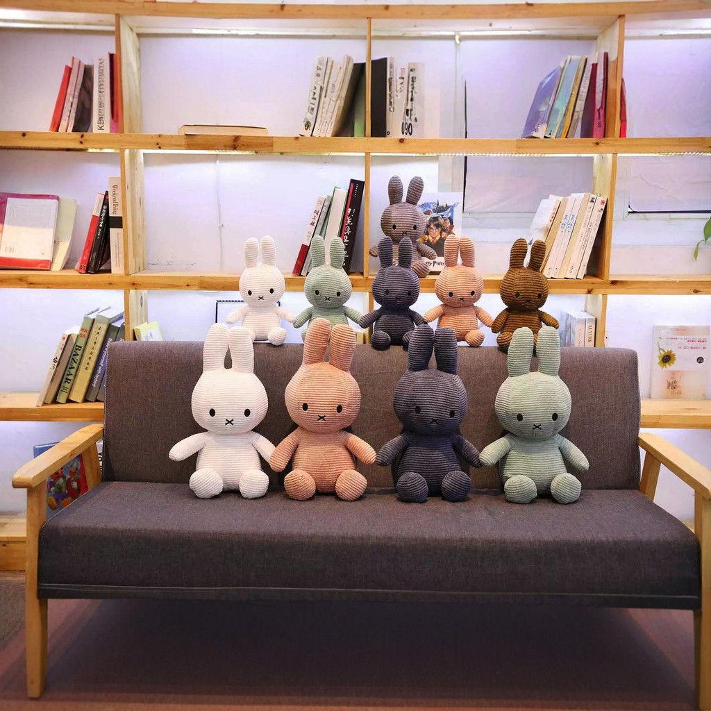 Nordic Cute Rabbit Doll Plush Toy Retro Simple Children's Gift Ragdoll ...