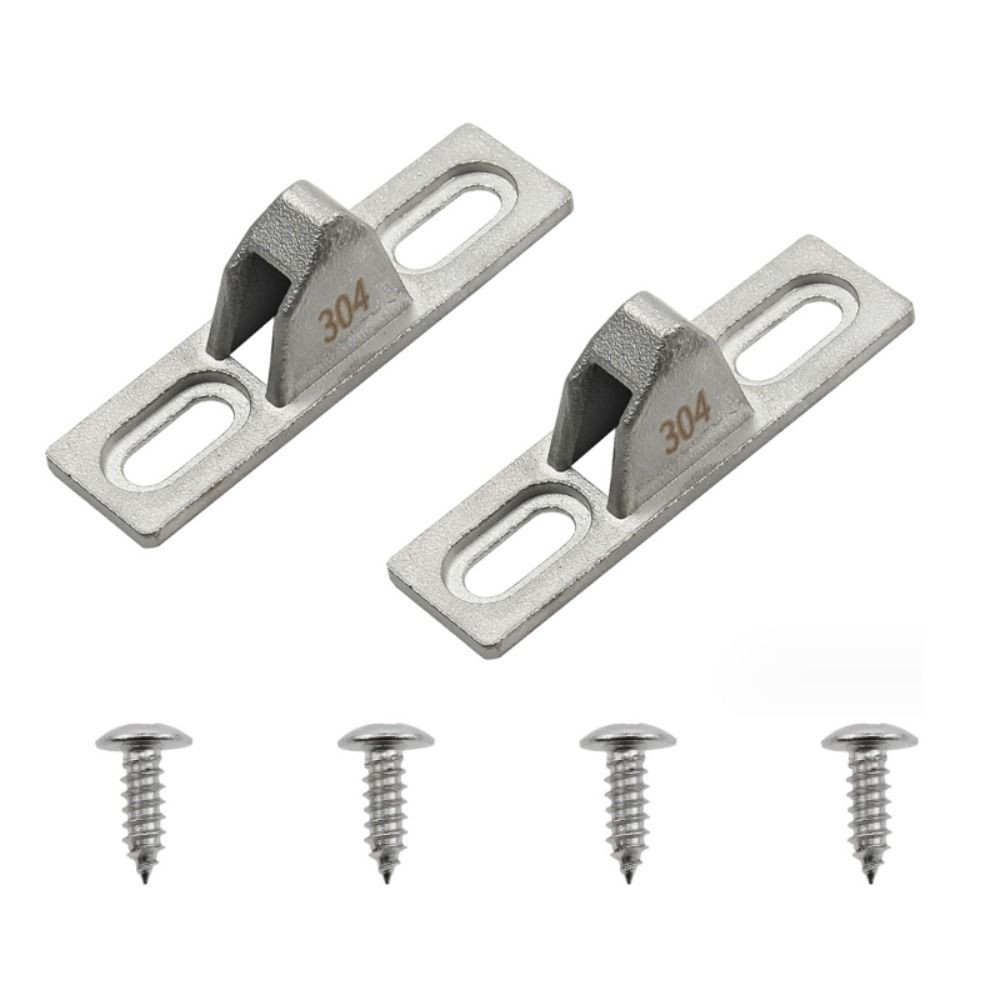 YANN1 2PCS Sliding Door, Lock Glass Door Keepers, Security Sliding ...