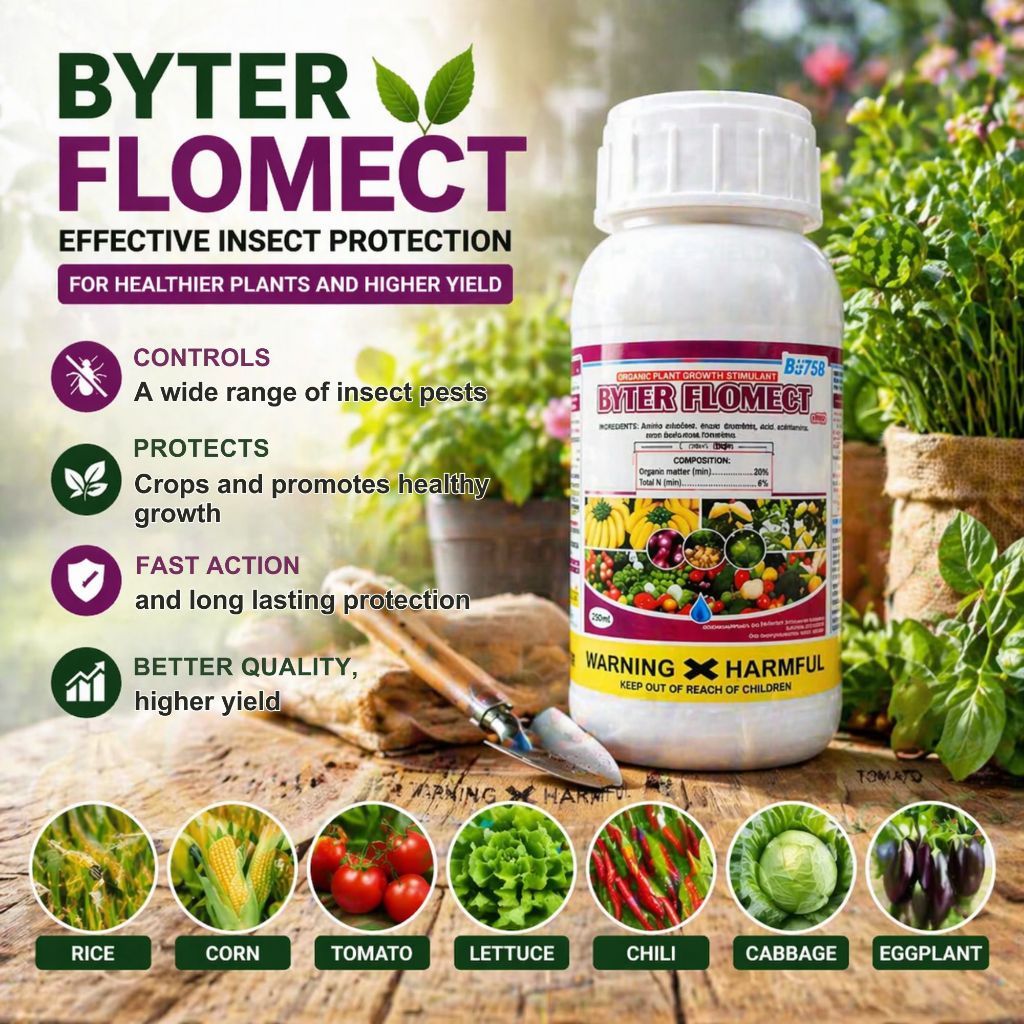 Byter Flomect 500ml – Broad Spectrum Insecticide for Fruits ...