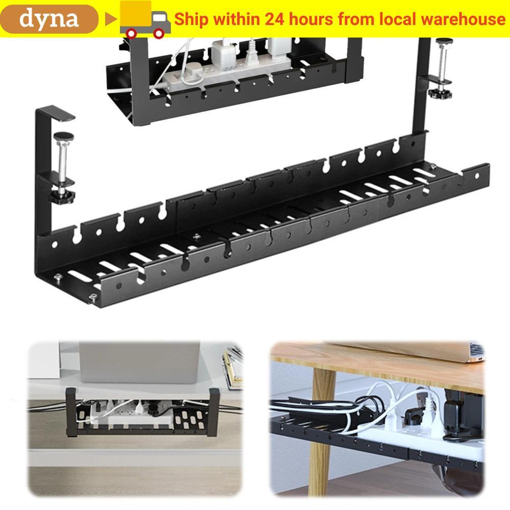 DYNA Under Desk Cable Shelf, Scalable Heavy Duty Retractable Cable Tray ...