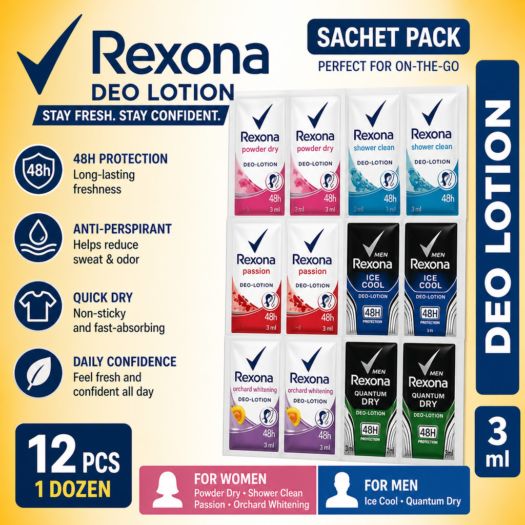 Shop rexona sachet for Sale on Shopee Philippines