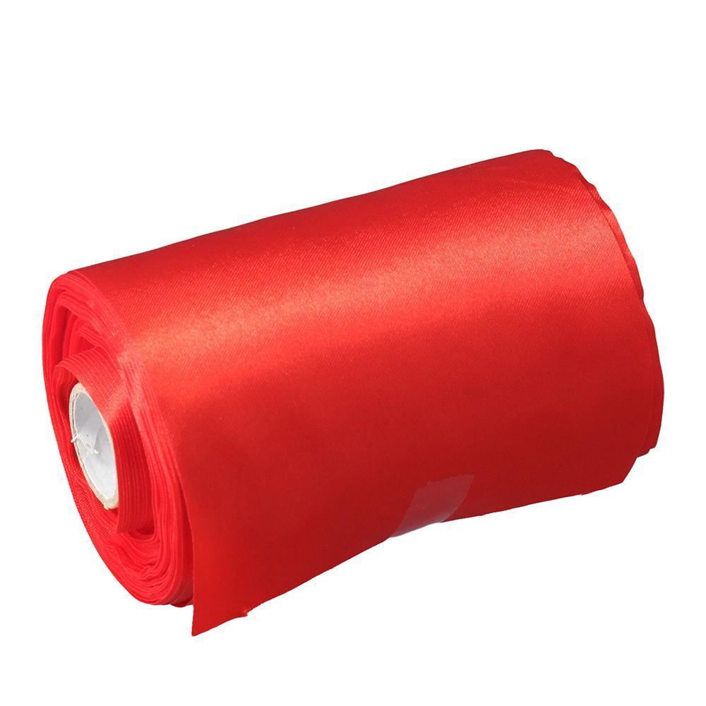 YANN1 Satin Ribbon 4 Inch Silk Band Large Satin Red Satin | Shopee ...