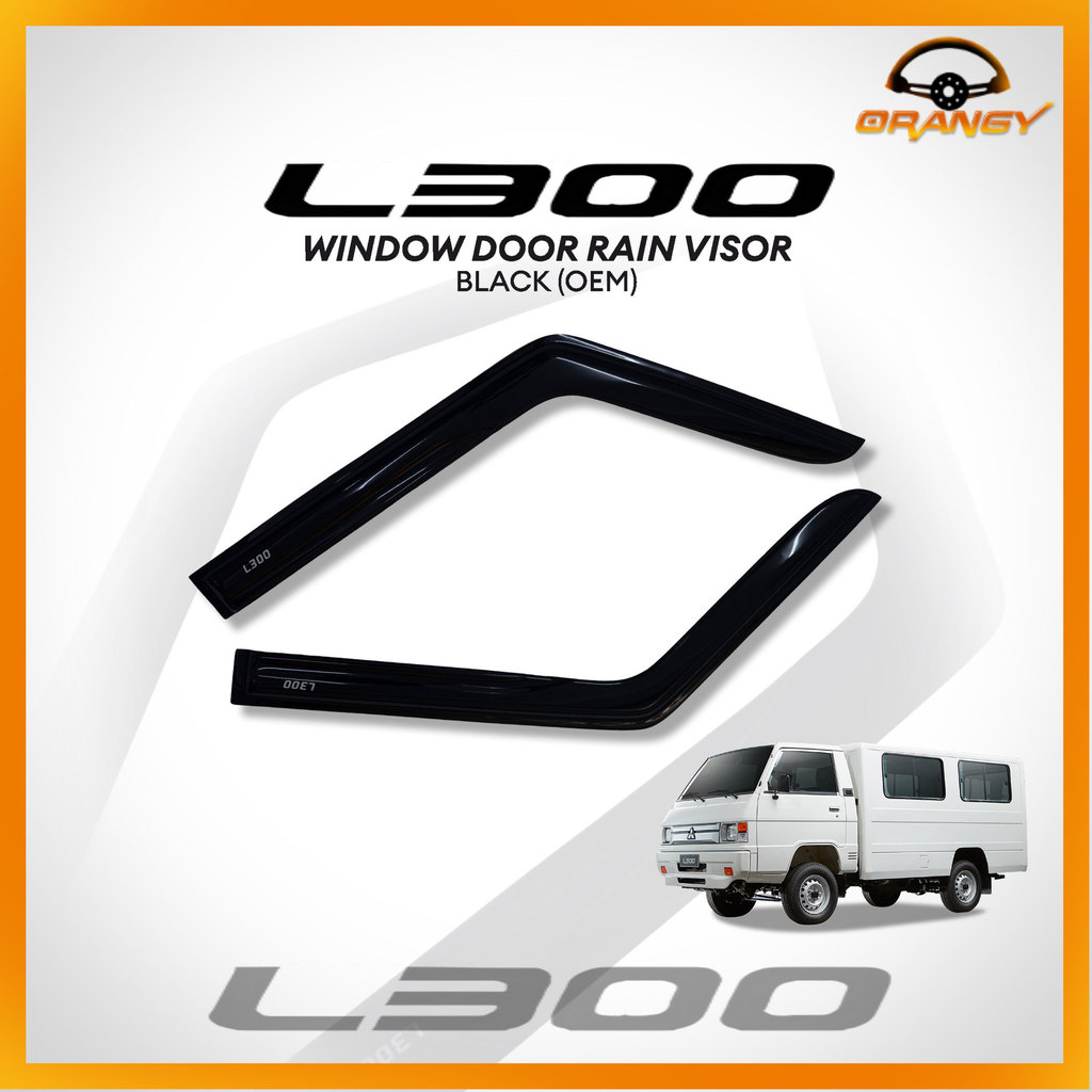 Mitsubishi L300 1998 to 2025 INJECTION / MUGEN Window Door Rain Visor ...