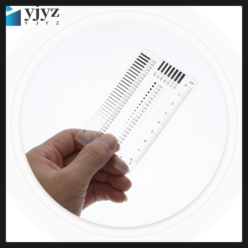 Film Centimeter Protractor Defect Measurement Chart Appearance ...