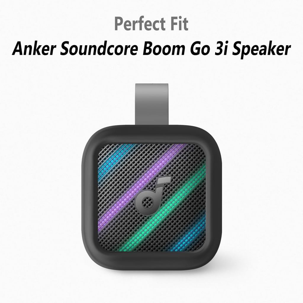 Custodia In Silicone Per Soundcore Boom GO 3i – Antipolvere E Antigraffio, Disponibile In 4 Colori