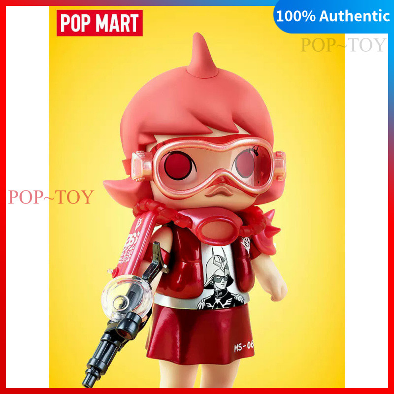 POPMART Molly ZAKU GUNDAM Limited Edition pop mart blind box
