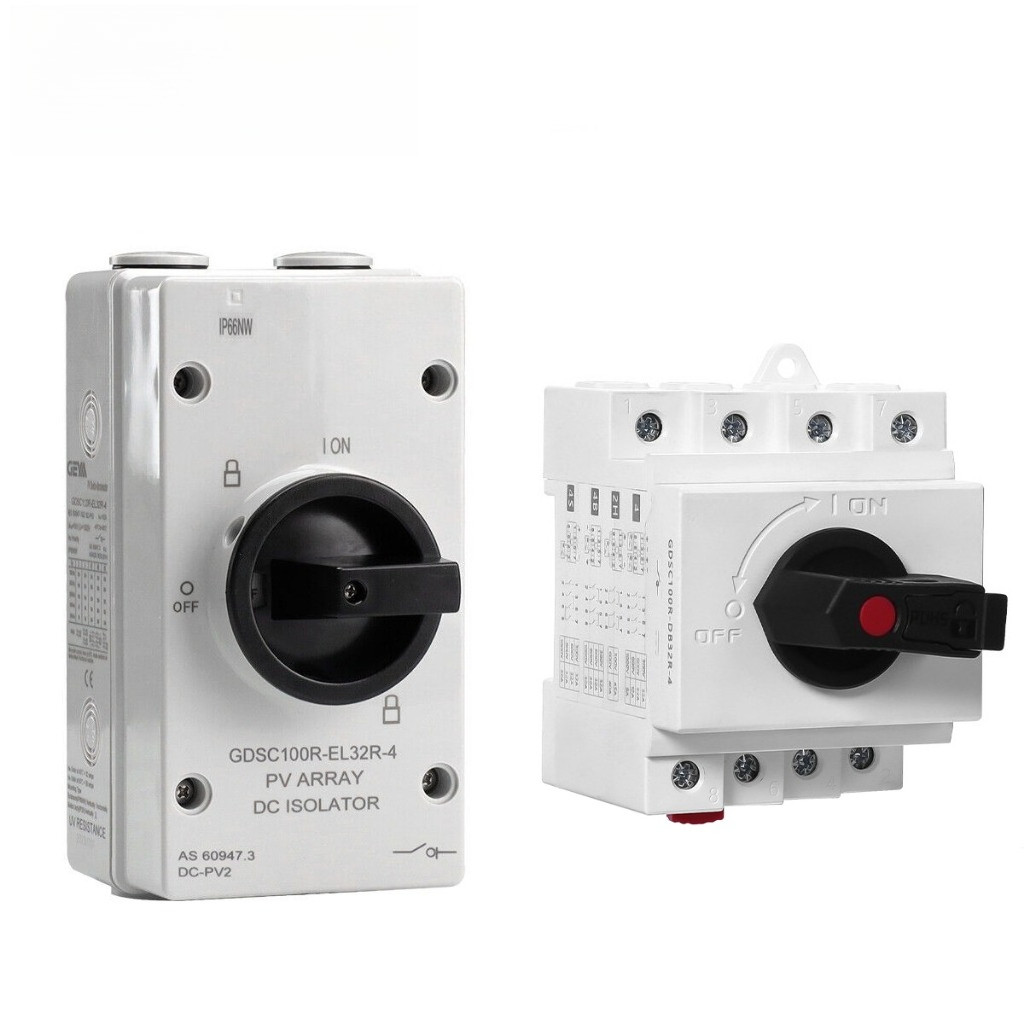 KAVIRO PV Disconnect Switch DC 1000/1200V Solar Photovoltaic Isolator ...