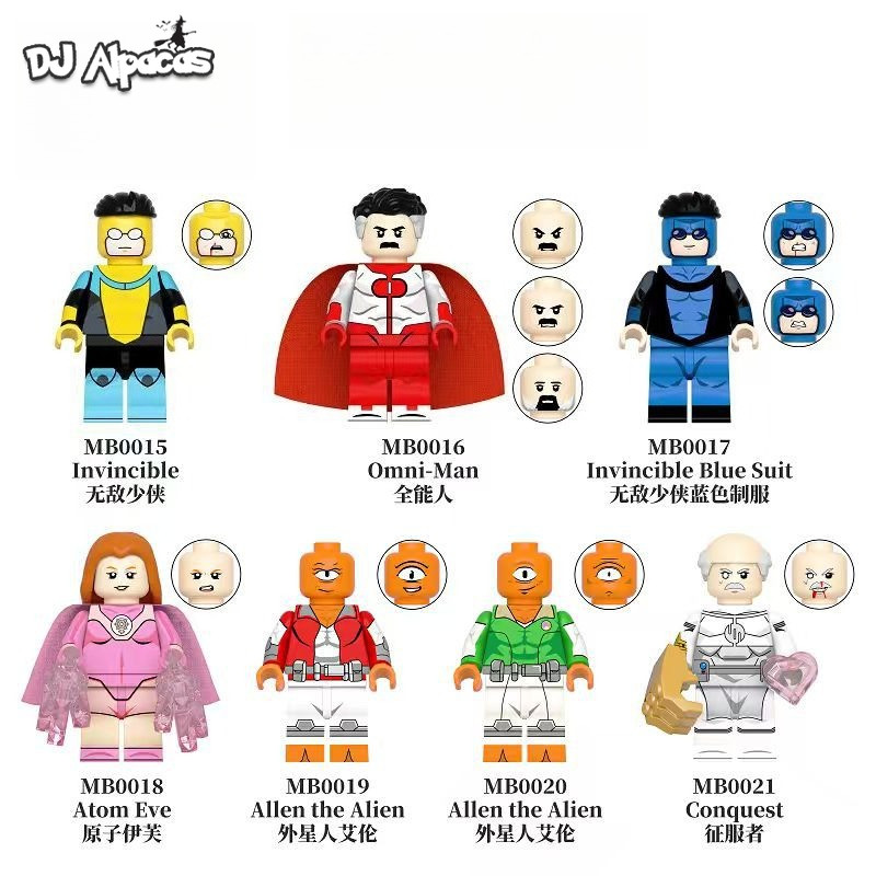 Mini Figures Invincible Toy Collectible Omni-Man Dolls | Shopee Philippines