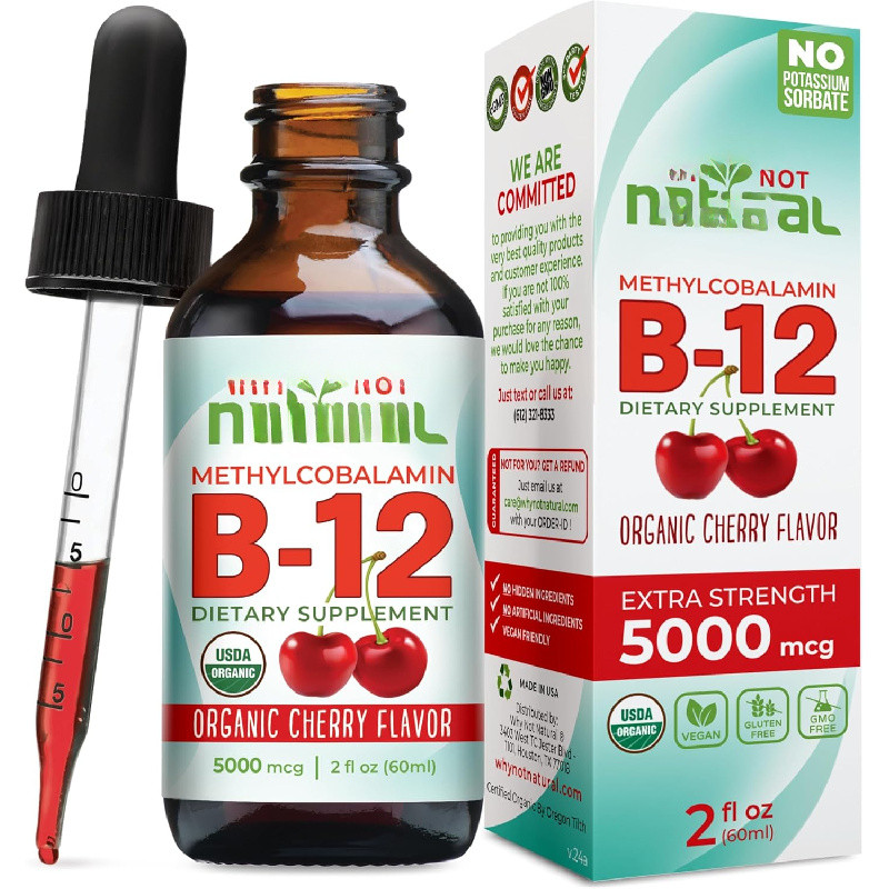 [COD] Extra Strength Vitamin B12 Methylcobalamin 5000mcg Sublingual ...