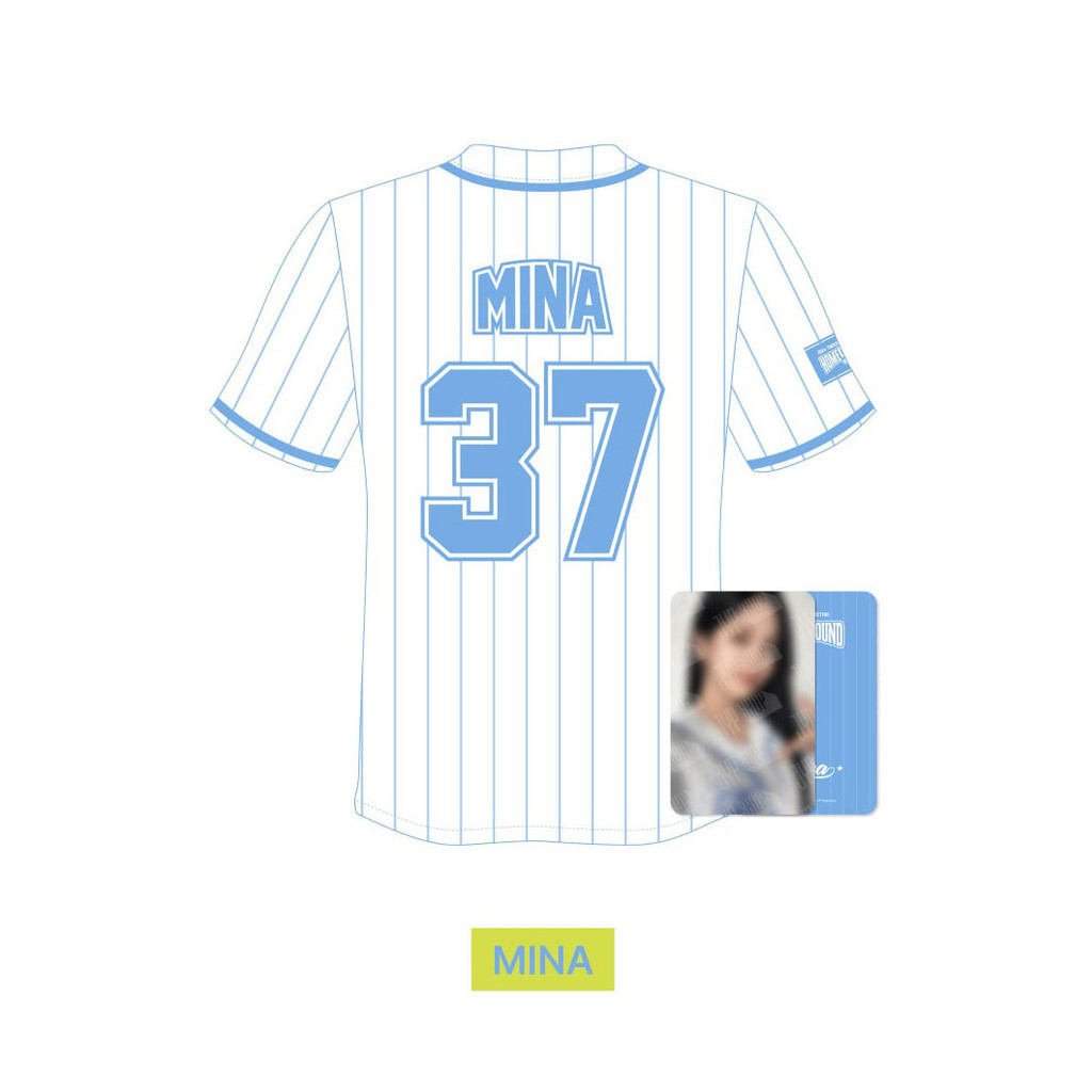 ️ TWICE Baseball JERSEY- 9th Anniversary HOME 9ROUND T Shirt