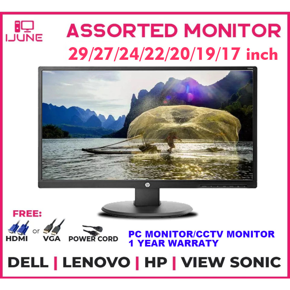 17/19/20/22/24/27 inch Assorted Brand Original Computer Monitor/for ...