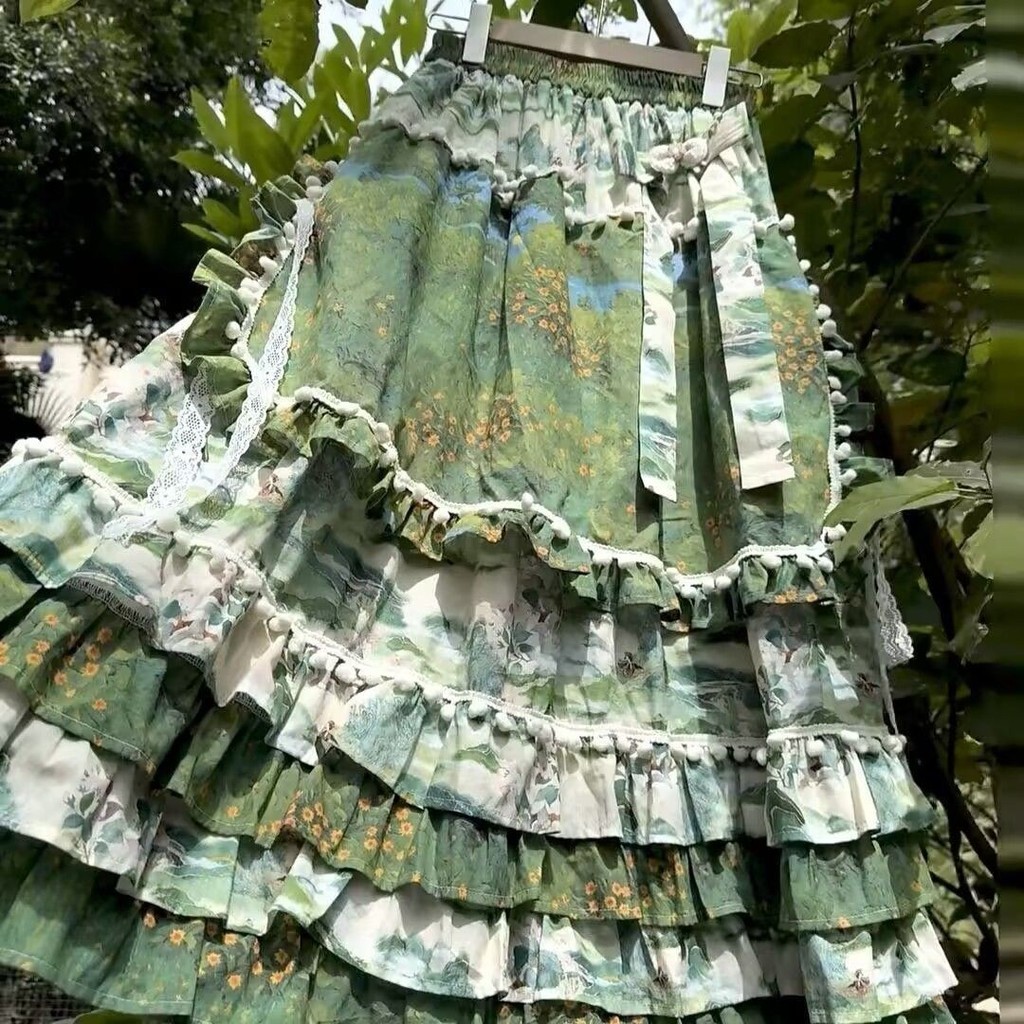 The Wizard of Oz Mori Unique Beautiful Apron Floral Multi-Layer Cake ...