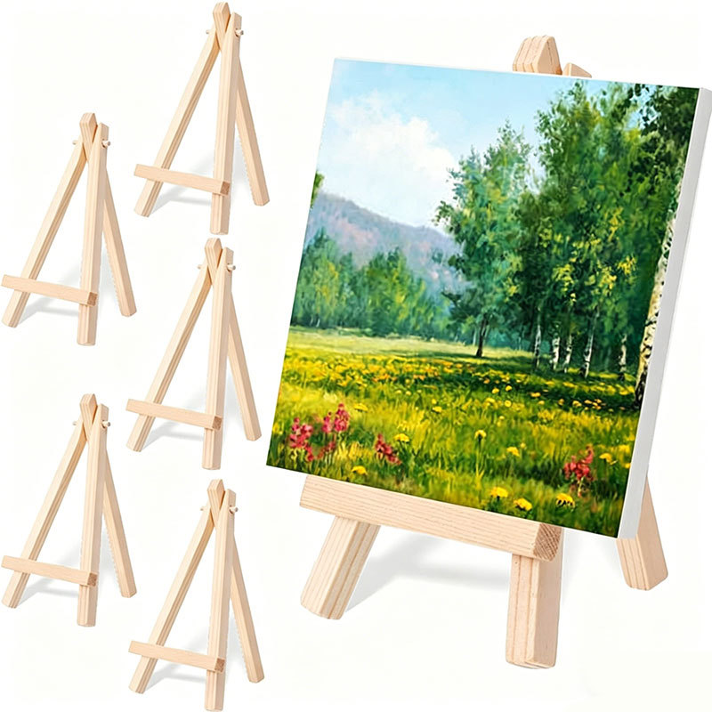 Mini Wooden Tripod /Artist Wooden Fold Easel / Display Holder / Party ...
