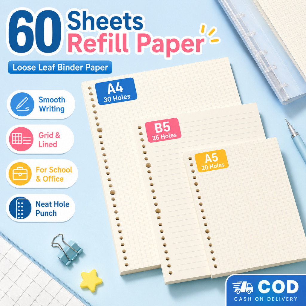 Shop a5 binder refill for Sale on Shopee Philippines