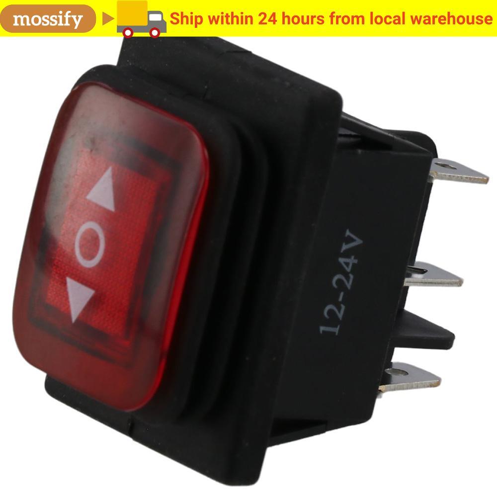 MOSSIFY Toggle Switch, Waterproof DC 12V 10A Reverse Switch, Rocker ...