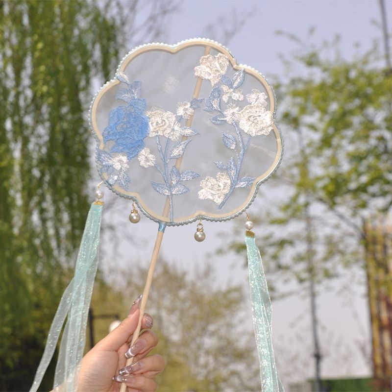 Retro Style Butterfly Round Fan | Shopee Philippines