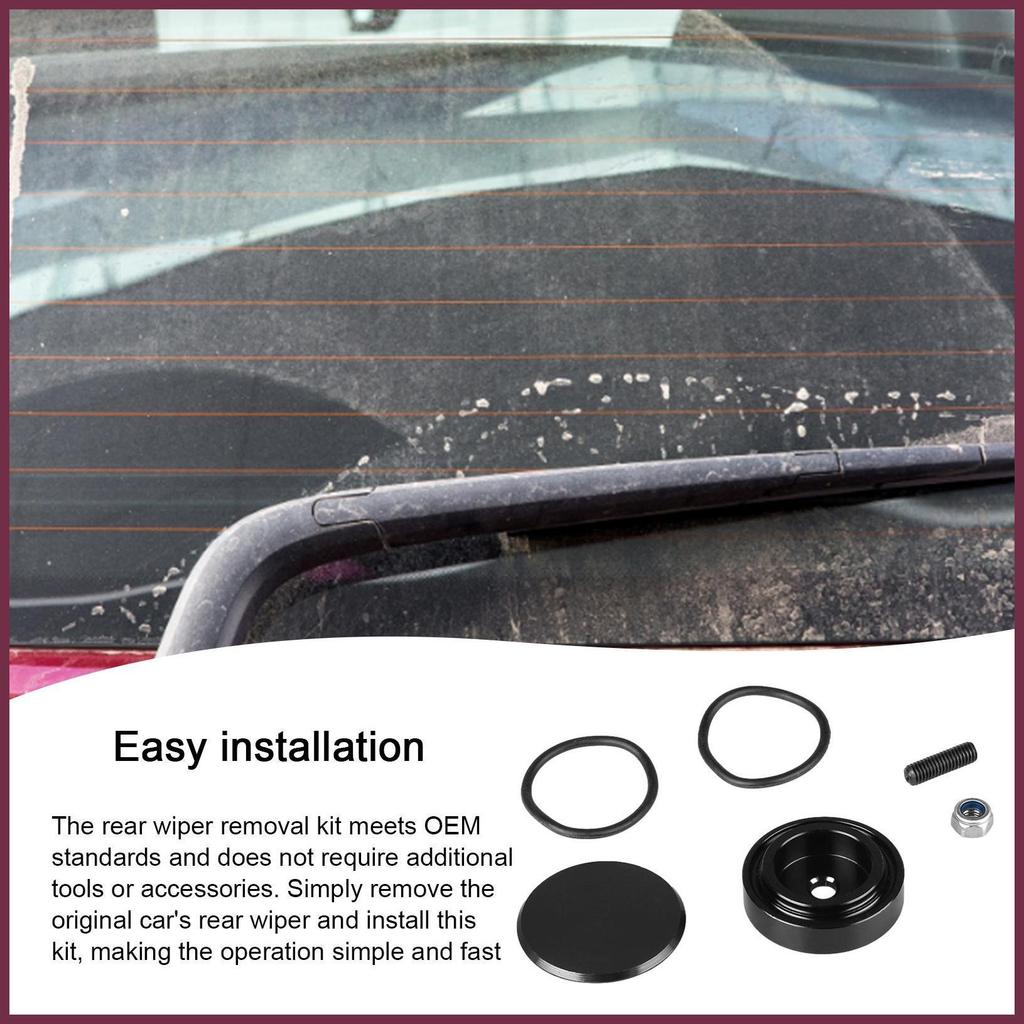 Rear Wiper Delete Plug Car Rear Wiper Block off Delete Kit Rear ...