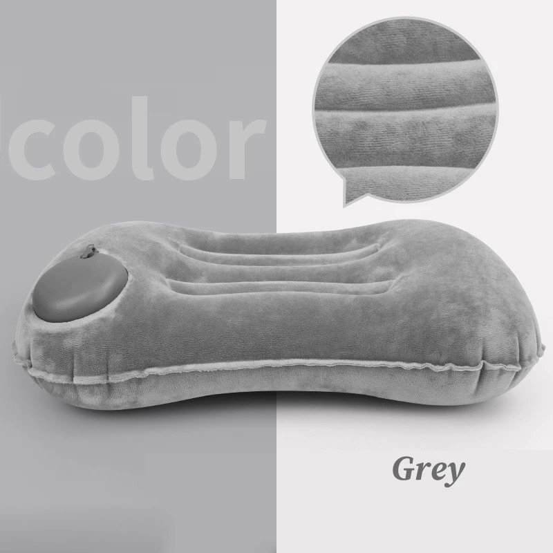 Inflatable camping pillow
